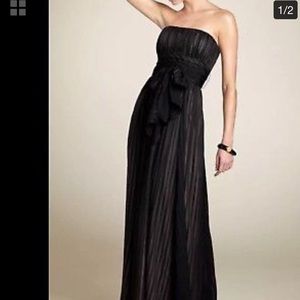 Strapless bcbg dress